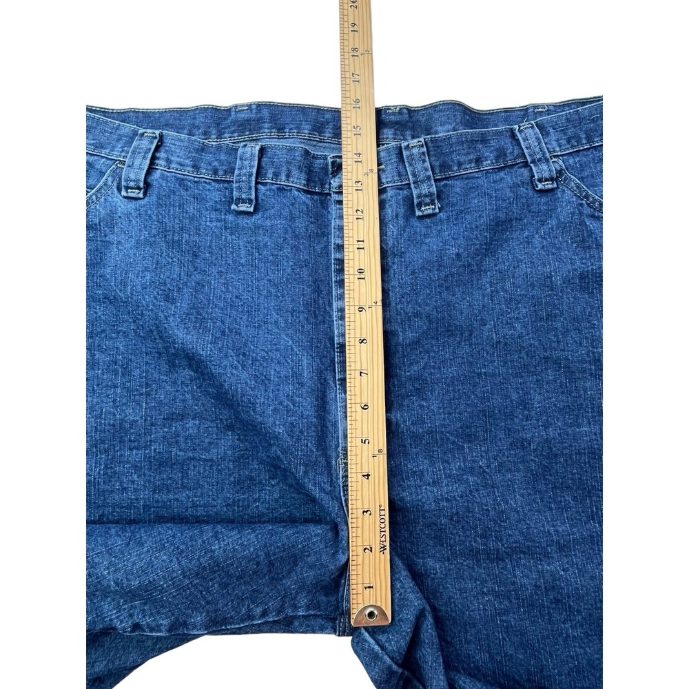 Wrangler Mens Size 48 Denim‎ Flat Front 5 Pocket Carpenter Shorts Outdoor Casual - Picture 13 of 16